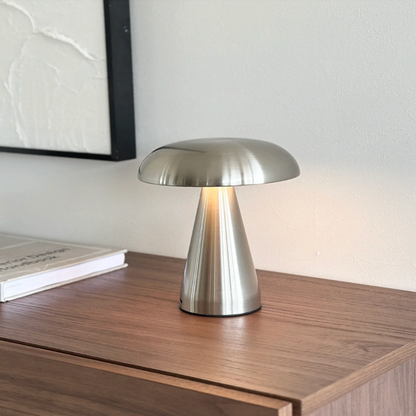 Mid-Century Modern Table Lamp with USB Power – Compact LED Desk Lamp 5