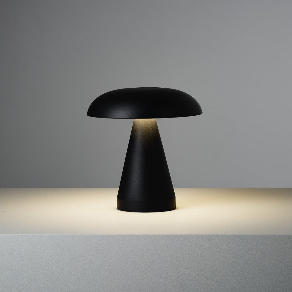 Mid-Century Modern Table Lamp with USB Power – Compact LED Desk Lamp 9