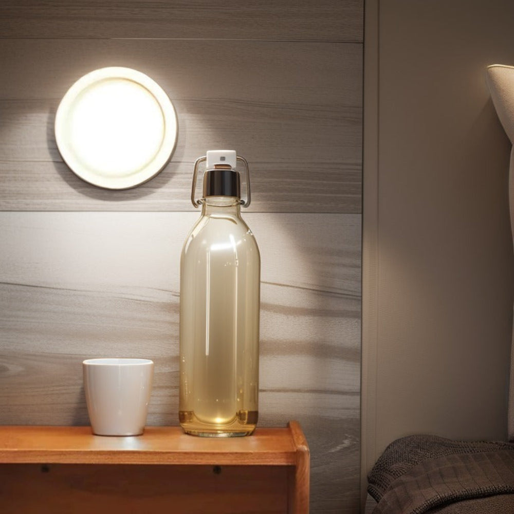 Modern Dimpled Wall Lamp – Elegant Sconce Light with Soft Warm 3000K LED for Contemporary Spaces, Ideal for Living Room, Bedroom, and Hallway 3
