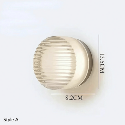 Modern Round LED Wall Light with 15W Built-in LED – Elegant Black Metal Design 3