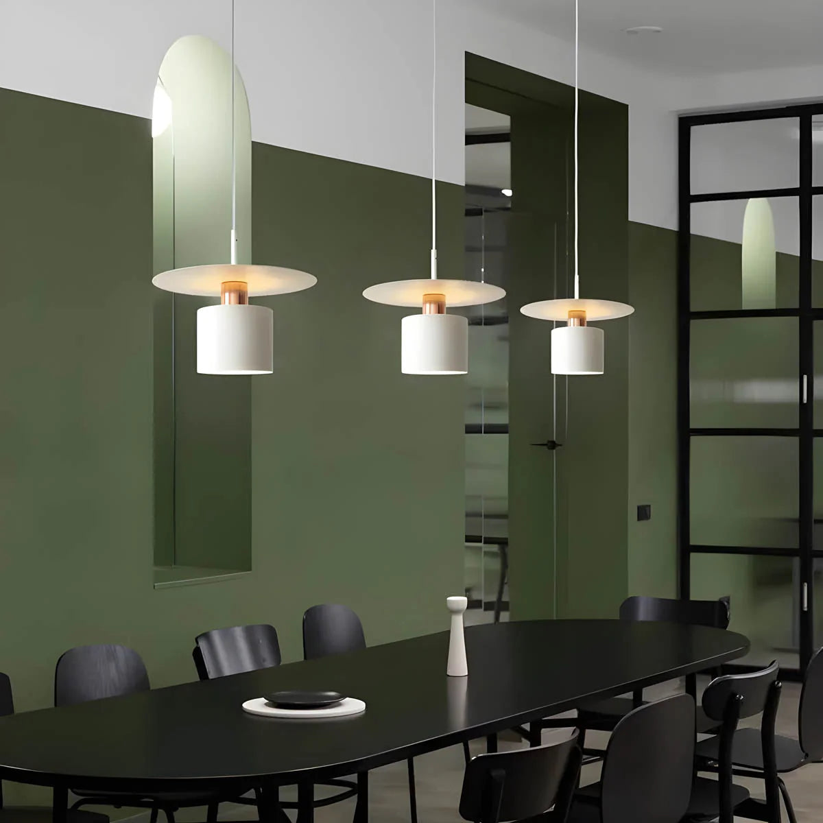 Modern Minimalist Pendant Light – Adjustable Kitchen Pendant Lighting for Dining Room and Kitchen Island, Warm LED Hanging Lamp 3