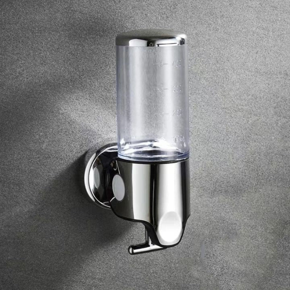 Modern Wall-Mounted Soap Dispenser – Elegant Stainless Steel Design for Bathroom 10