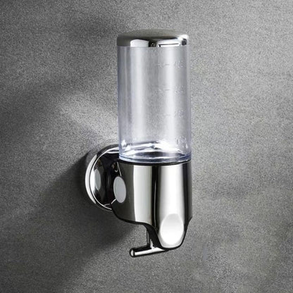 Modern Wall-Mounted Soap Dispenser – Elegant Stainless Steel Design for Bathroom 10