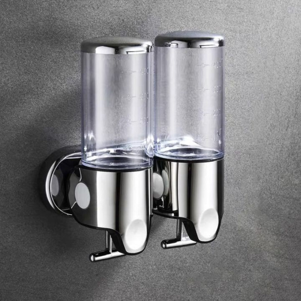 Modern Wall-Mounted Soap Dispenser – Elegant Stainless Steel Design for Bathroom 11