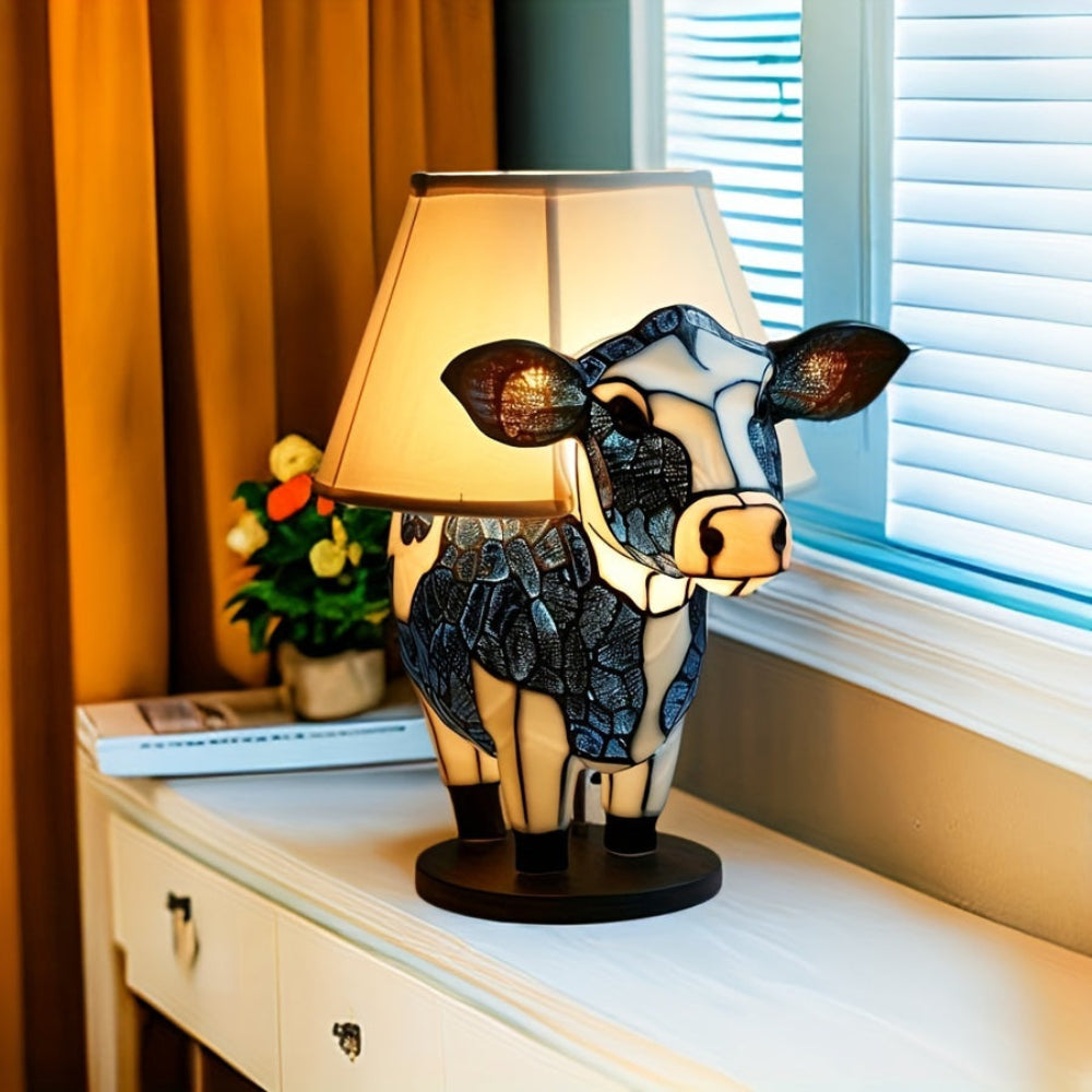Artistic Cow Lamp with Warm LED Light – Fun and Functional Table Lamp for Cozy Spaces 3