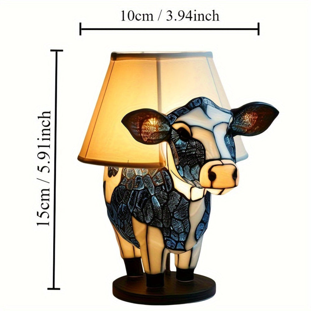 Artistic Cow Lamp with Warm LED Light – Fun and Functional Table Lamp for Cozy Spaces 4