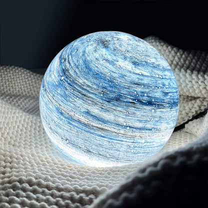 Elegant Glass Moon Lamp with 16 LED Colors – USB Powered Decorative Lighting for Home and Meditation 8