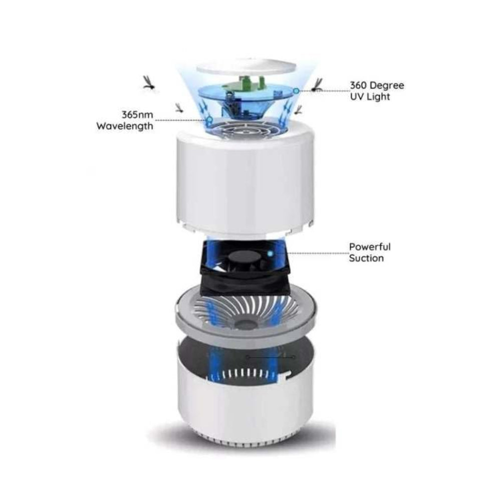 Smart USB Mosquito Trap with UV Light – Silent and Chemical-Free Insect Control 5