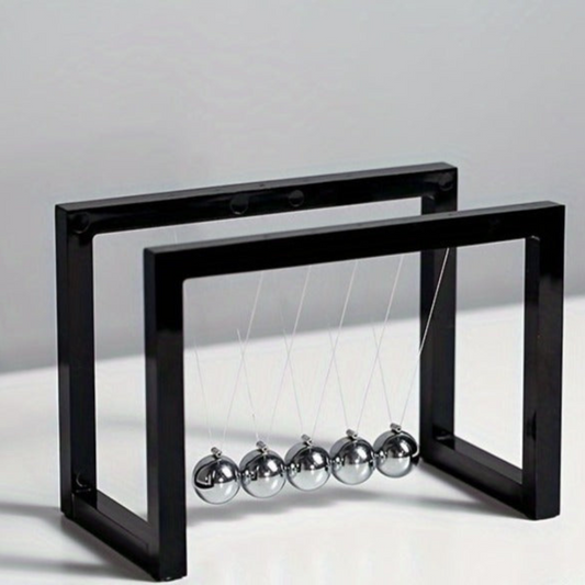 Newton's Cradle Desk Toy – Classic Kinetic Balance Ball for Office and Home Decor 1