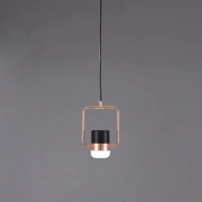Scandinavian Pendant Light with Metal and Glass Design – Adjustable Height for Modern Interiors 5