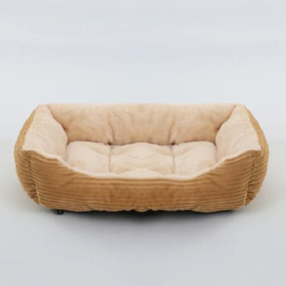 Round Ultra-Plush Dog Bed with Raised Edges for Comfort and Support - Non-Slip Base 5
