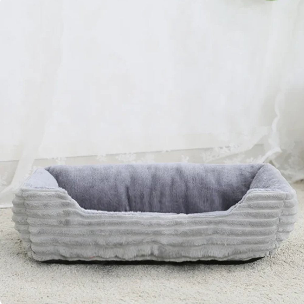 Round Ultra-Plush Dog Bed with Raised Edges for Comfort and Support - Non-Slip Base 6