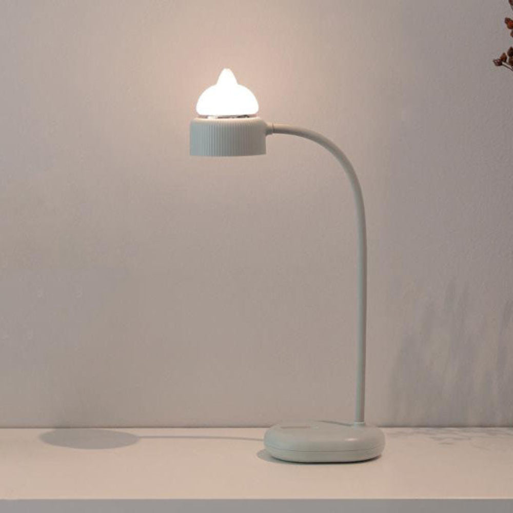 Trendy LED Table Lamp with Cat Ear Design – Rechargeable and Touch Control 3