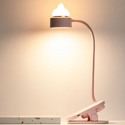 Trendy LED Table Lamp with Cat Ear Design – Rechargeable and Touch Control 4