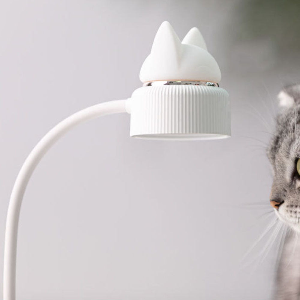 Trendy LED Table Lamp with Cat Ear Design – Rechargeable and Touch Control 8
