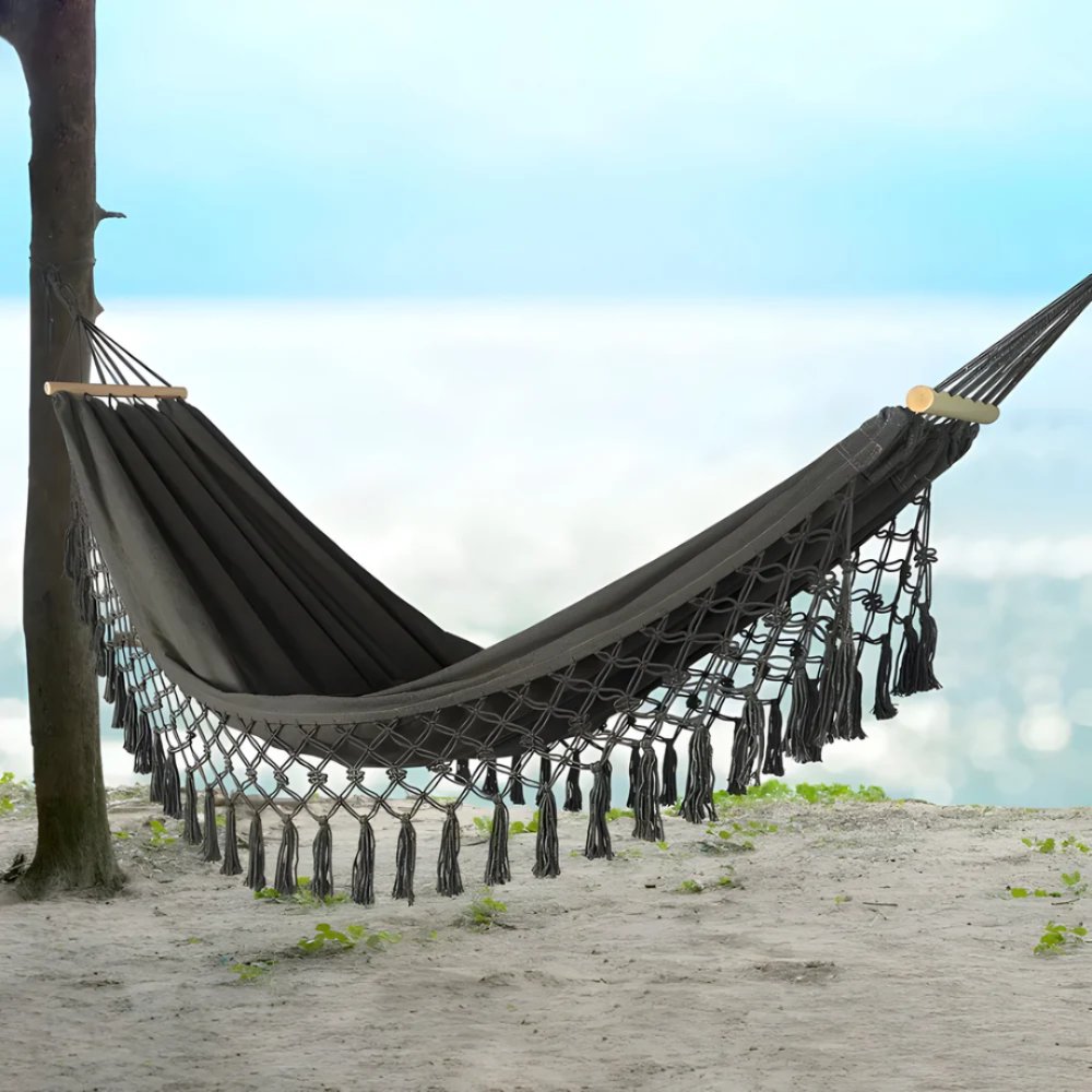 Neora Swing Hammock - Durable Cotton-Polyester Blend, Indoor/Outdoor Use, Easy Setup 3