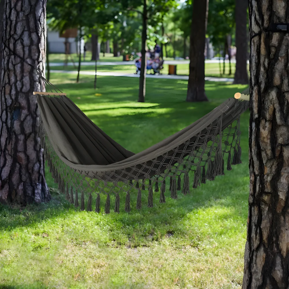 Neora Swing Hammock - Durable Cotton-Polyester Blend, Indoor/Outdoor Use, Easy Setup 5