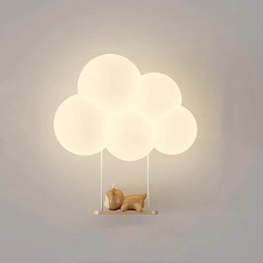 LED Cloud Wall Light for Kids Room – Soft Warm Lighting Night Light 1