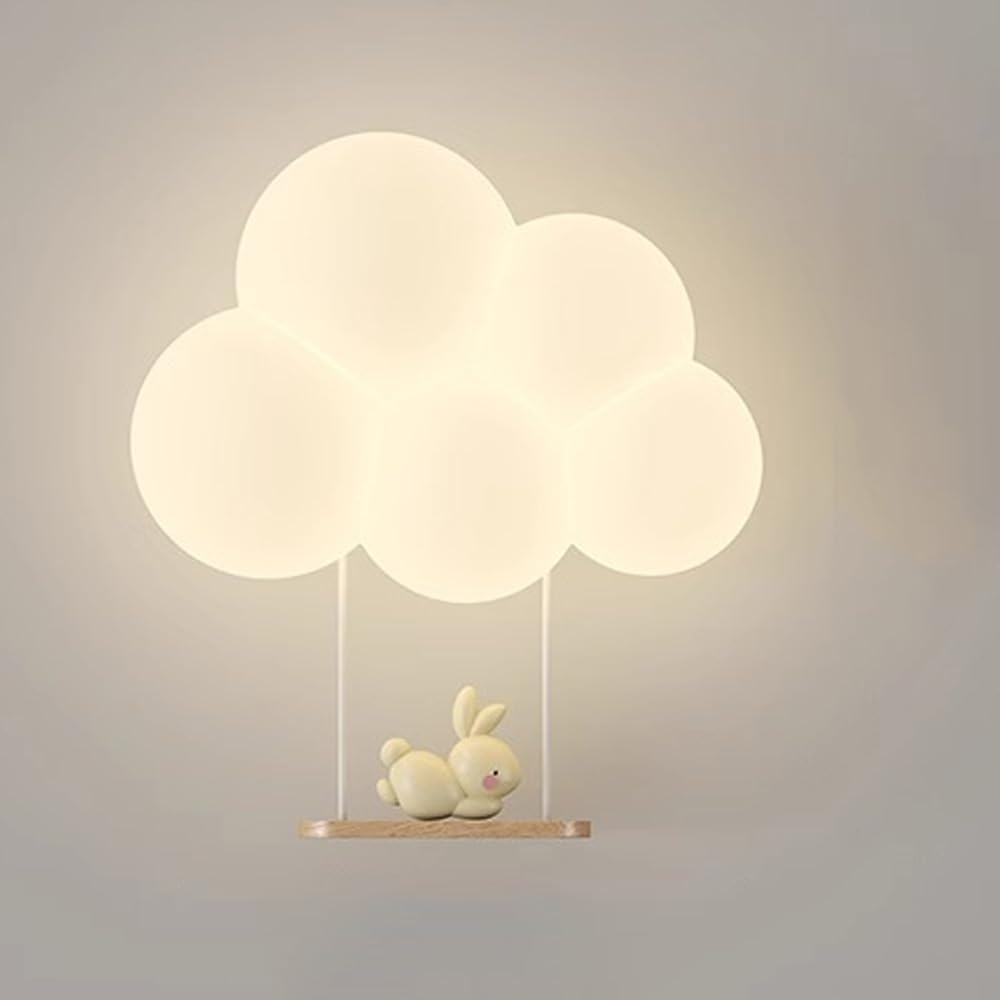LED Cloud Wall Light for Kids Room – Soft Warm Lighting Night Light 2