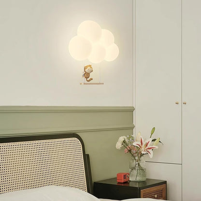 LED Cloud Wall Light for Kids Room – Soft Warm Lighting Night Light 4
