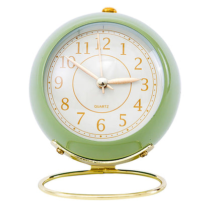 Vintage Desk Clock with Bronze Finish – Elegant Timepiece for Home and Office Decor 6