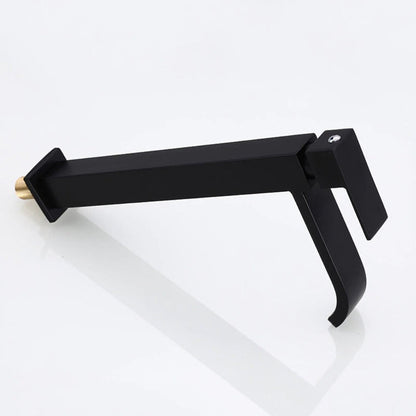 Modern Matte Black Cold Water Faucet for Sink – Minimalist Design with Durable Stainless Steel Construction 7