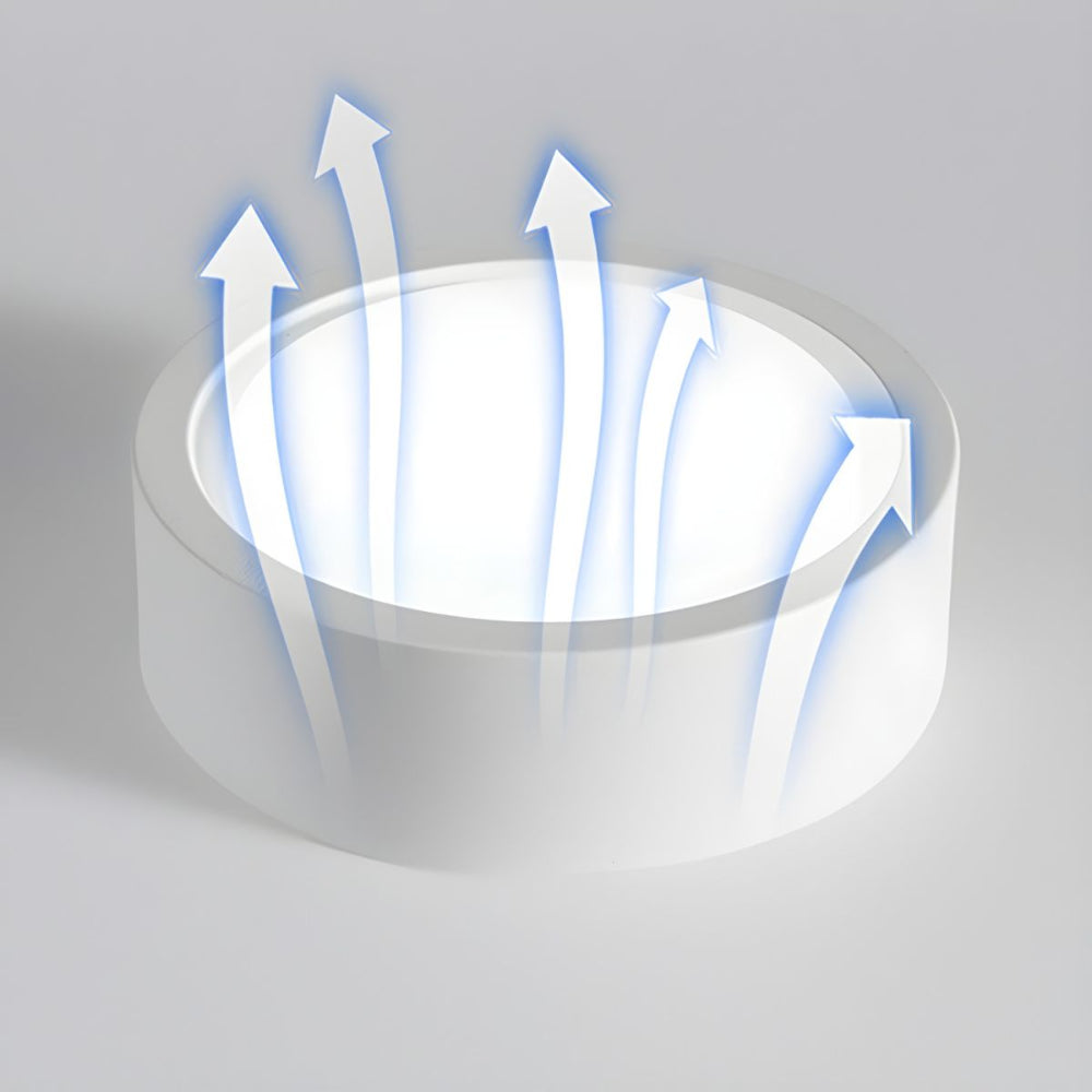 Scandinavian Flush Mount Ceiling Light – Minimalist LED Fixture for Indoor Spaces 5