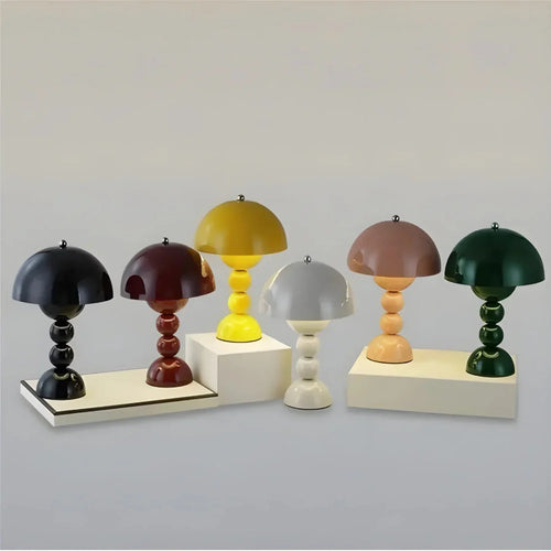 Scandinavian Table Lamp with Gold Accents – Minimalist Design for Home and Office 1