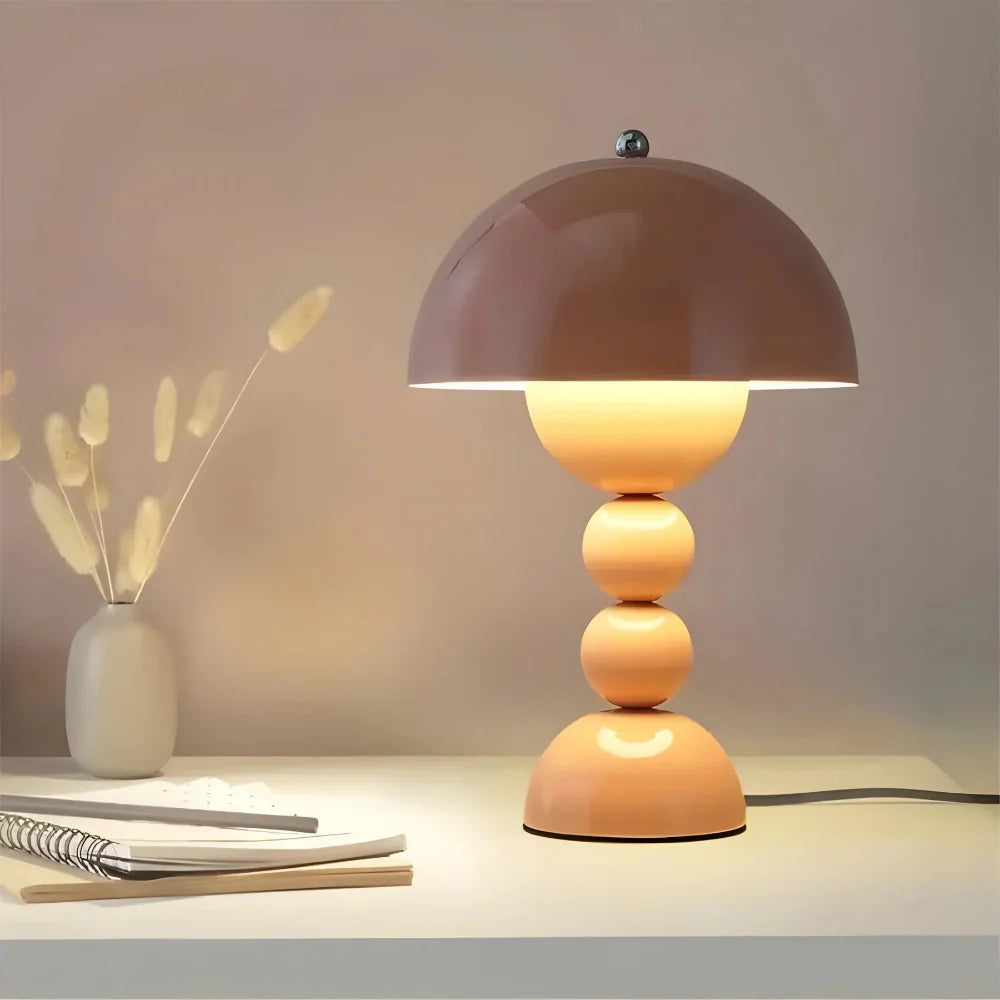 Scandinavian Table Lamp with Gold Accents – Minimalist Design for Home and Office 16
