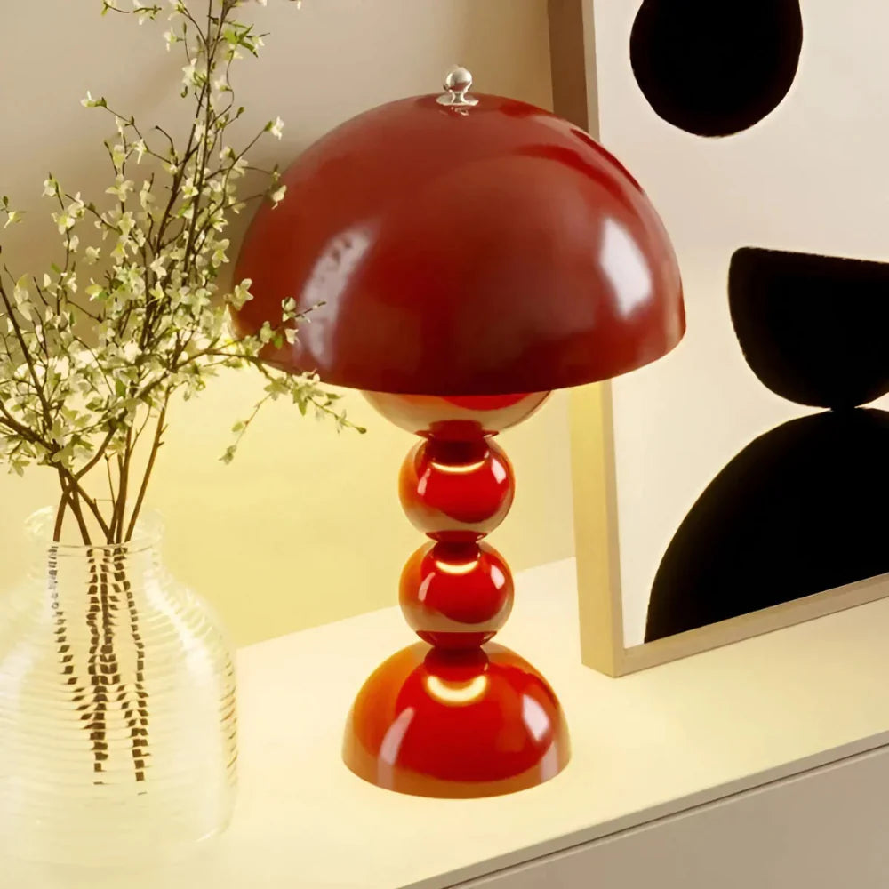 Scandinavian Table Lamp with Gold Accents – Minimalist Design for Home and Office 19