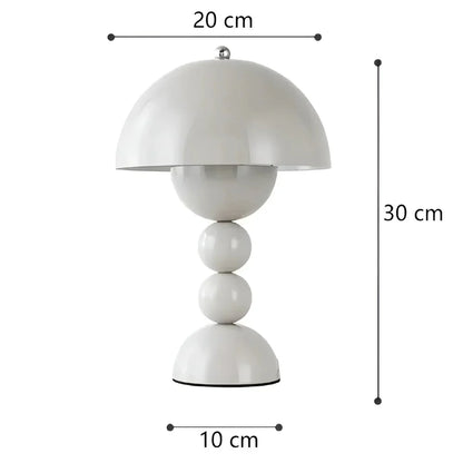 Scandinavian Table Lamp with Gold Accents – Minimalist Design for Home and Office 20