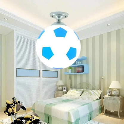 Football-Inspired LED Ceiling Light for Kids' Rooms – Stylish and Playful Design 3