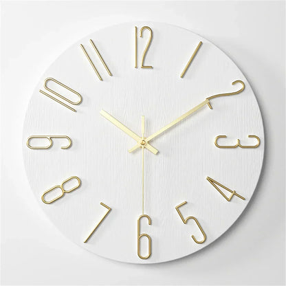 Minimalist Wall Clock with 3D Design – Silent Quartz Movement for Modern Interiors 9
