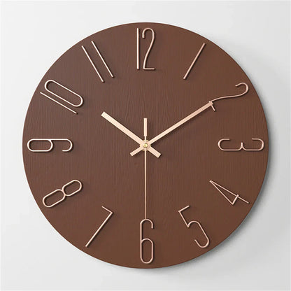 Minimalist Wall Clock with 3D Design – Silent Quartz Movement for Modern Interiors 7