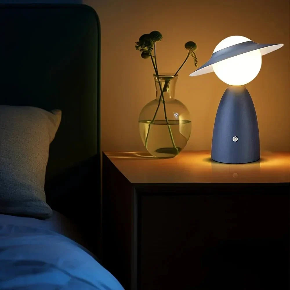 Wireless LED Table Lamp with Touch Control – Rechargeable, Modern Design for Home and Outdoor Use 2