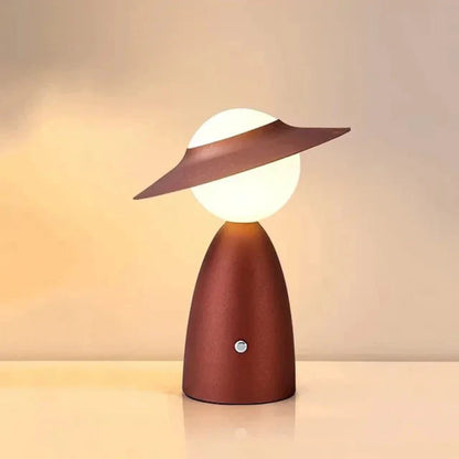 Wireless LED Table Lamp with Touch Control – Rechargeable, Modern Design for Home and Outdoor Use 4