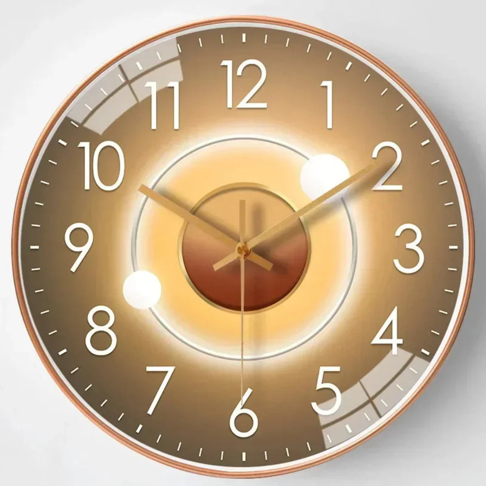 Modern Designer Wall Clock – Minimalist Silent Quartz Clock for Home and Office Decor 7