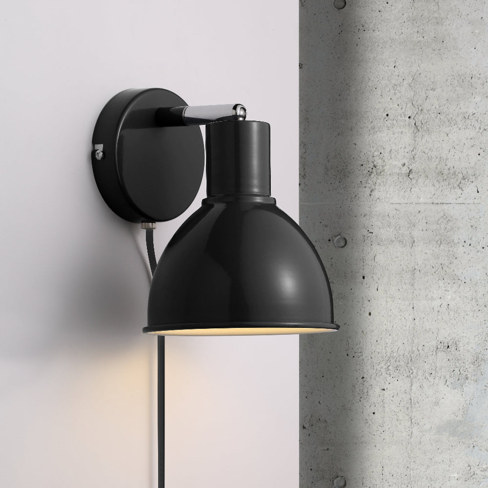 Scandinavian Minimalist Wall Light with Adjustable Shade – Perfect for Reading Nooks and Accent Lighting 1