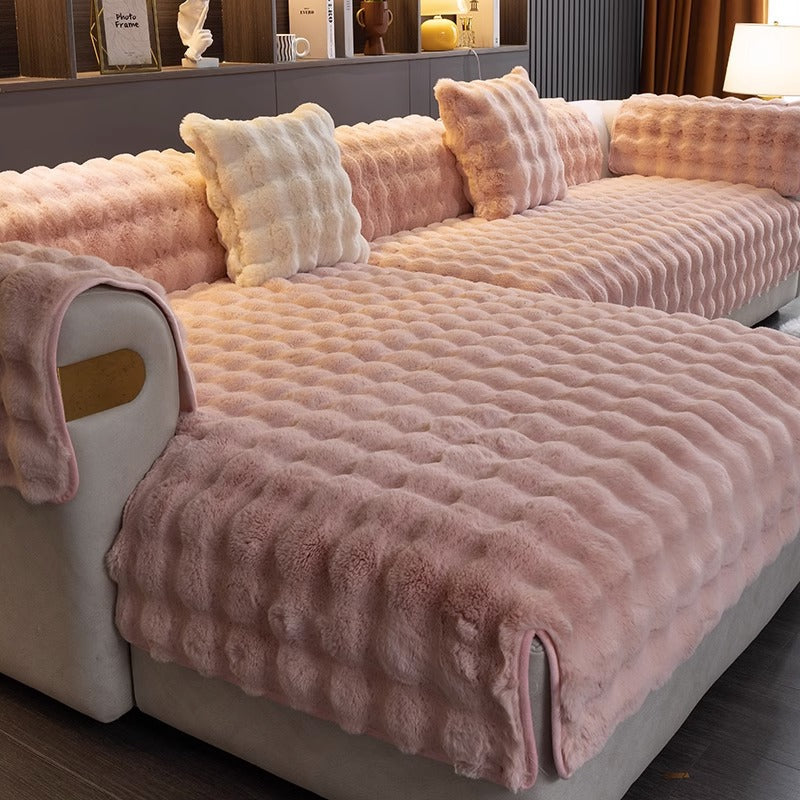 Sofellea - Eleganter Anti-Rutsch-Sofa-Bezug mit gesteppter Textur