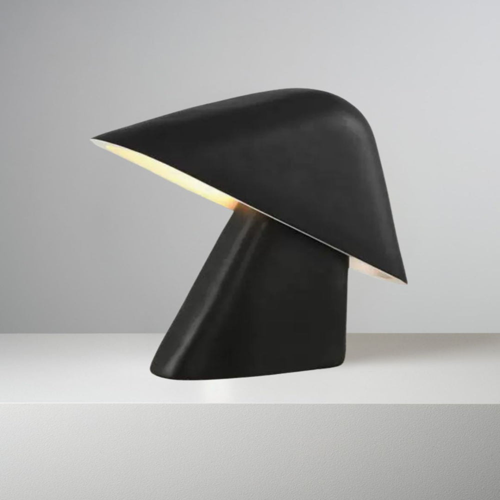 Sculptural LED Table Lamp with Asymmetrical Design – Modern Minimalist Lighting 5