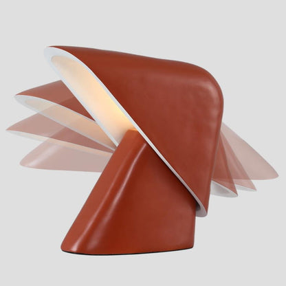 Sculptural LED Table Lamp with Asymmetrical Design – Modern Minimalist Lighting 9