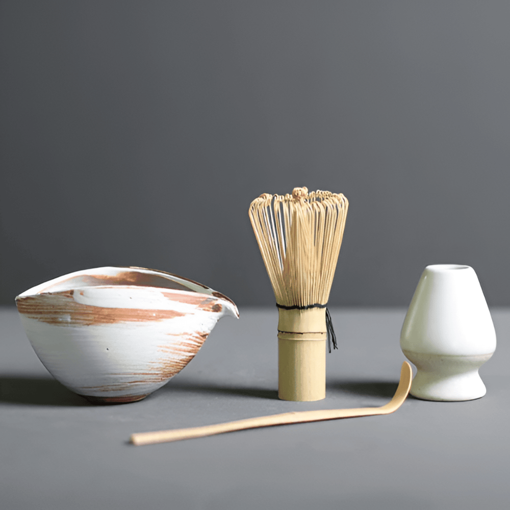 Zenfoa - 4-teiliges japanisches Matcha-Set