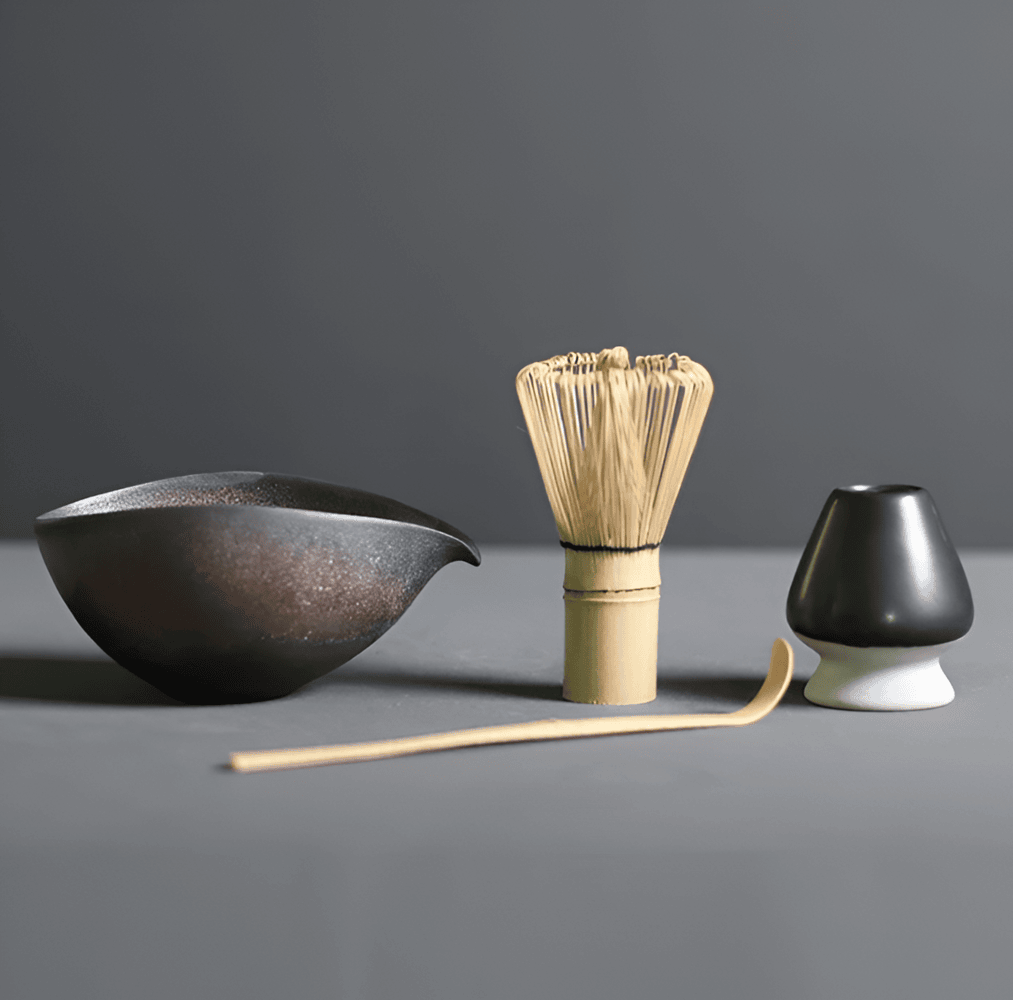 Zenfoa - 4-teiliges japanisches Matcha-Set