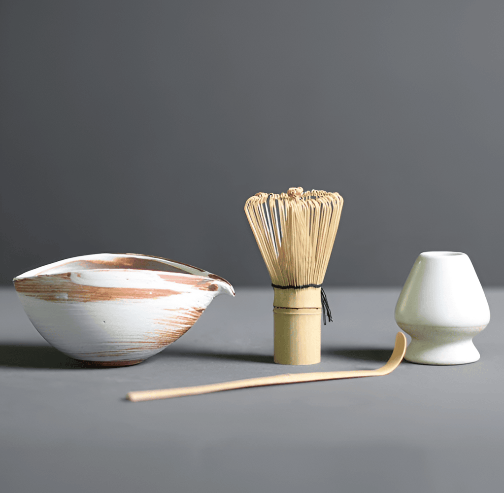 Zenfoa - 4-teiliges japanisches Matcha-Set