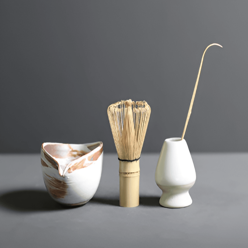 Zenfoa - 4-teiliges japanisches Matcha-Set