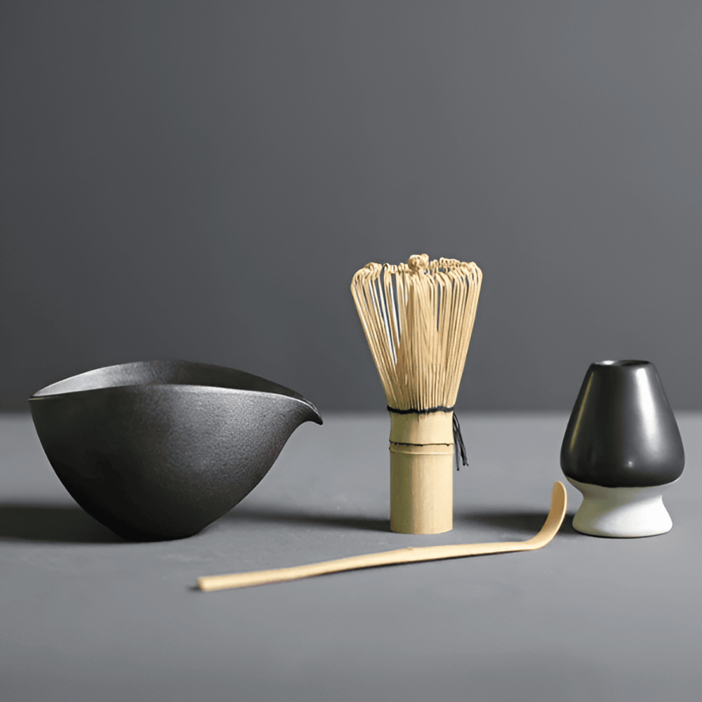 Zenfoa - 4-teiliges japanisches Matcha-Set