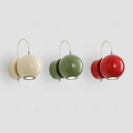 Modern Wall Light Sconce with Elegant Sphere Design and LED Bulb – Ideal for Bedroom, Living Room, or Hallway 1