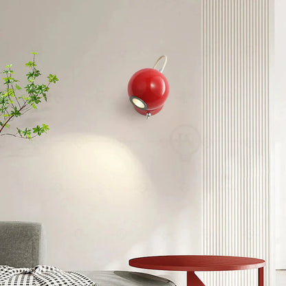 Modern Wall Light Sconce with Elegant Sphere Design and LED Bulb – Ideal for Bedroom, Living Room, or Hallway 4
