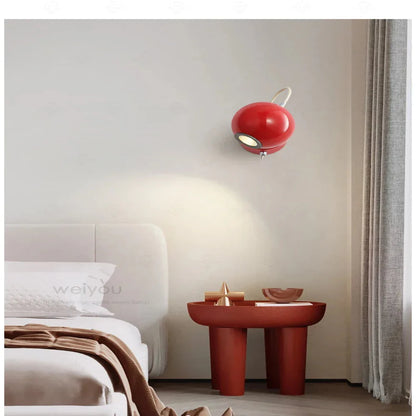 Modern Wall Light Sconce with Elegant Sphere Design and LED Bulb – Ideal for Bedroom, Living Room, or Hallway 9