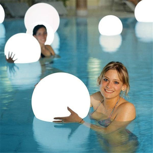 Waterproof RGB LED Garden and Pool Orb Light with Remote Control – Rechargeable Outdoor Decorative Light 1